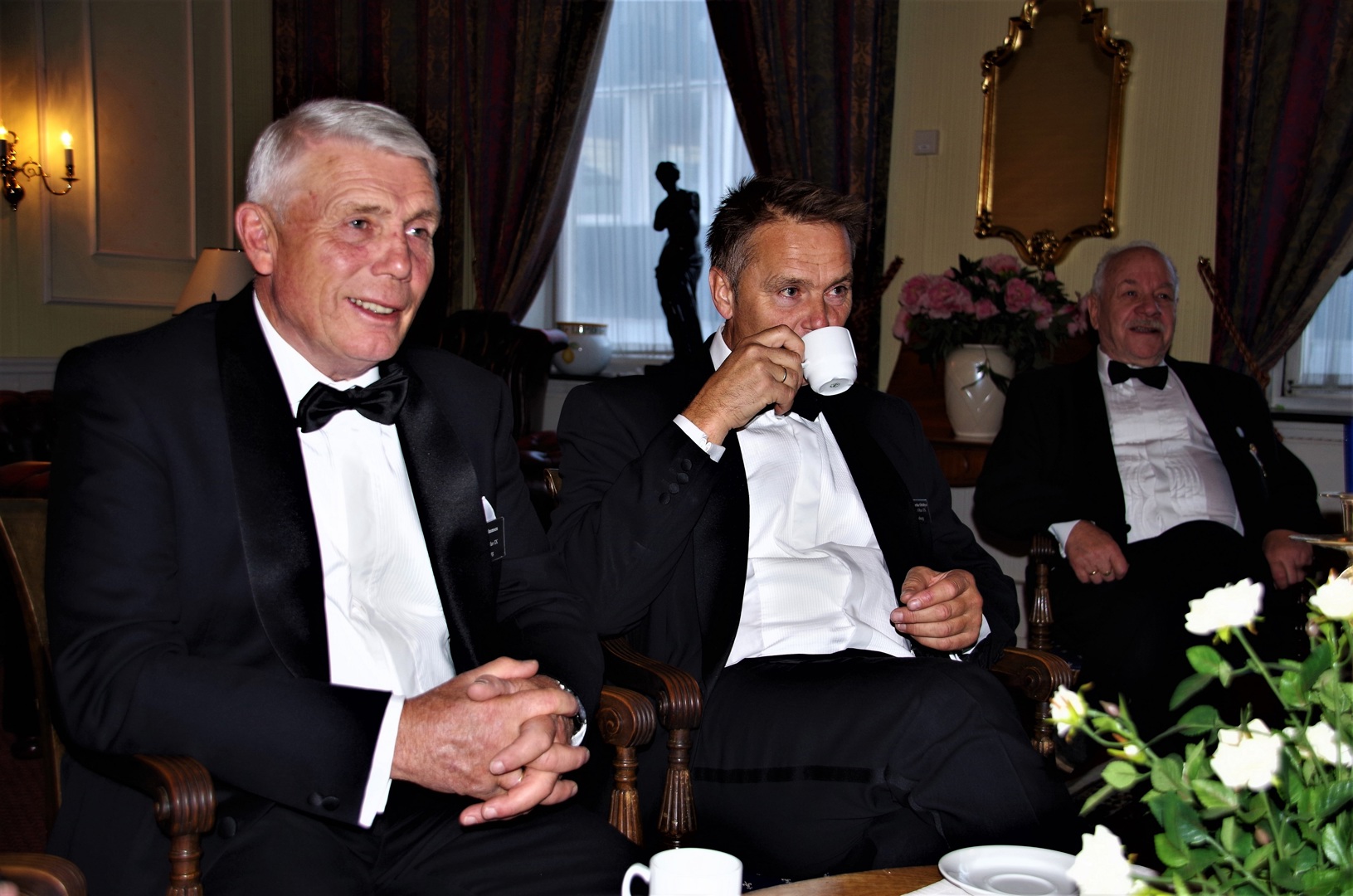 Hyggelig med en avslappende stund i salongen