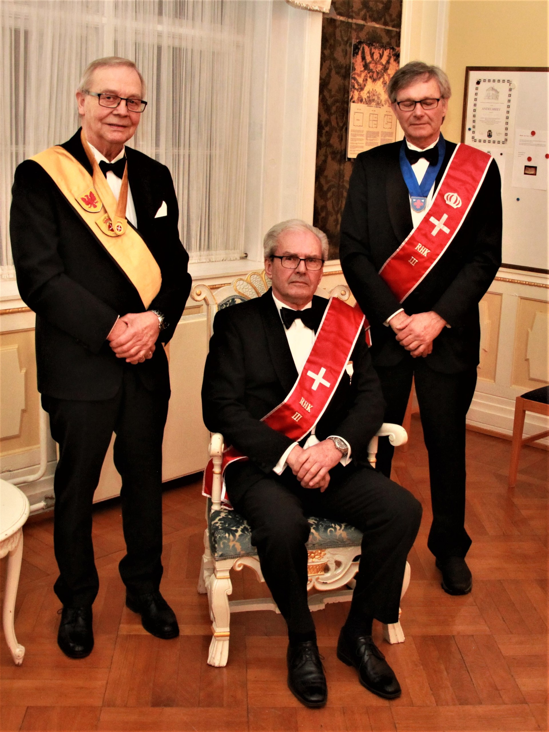 Utdeling av 40 års Hederstegn